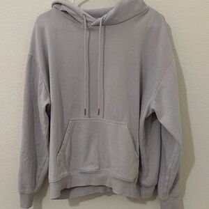 Gray Hoodie with Front Pocket
